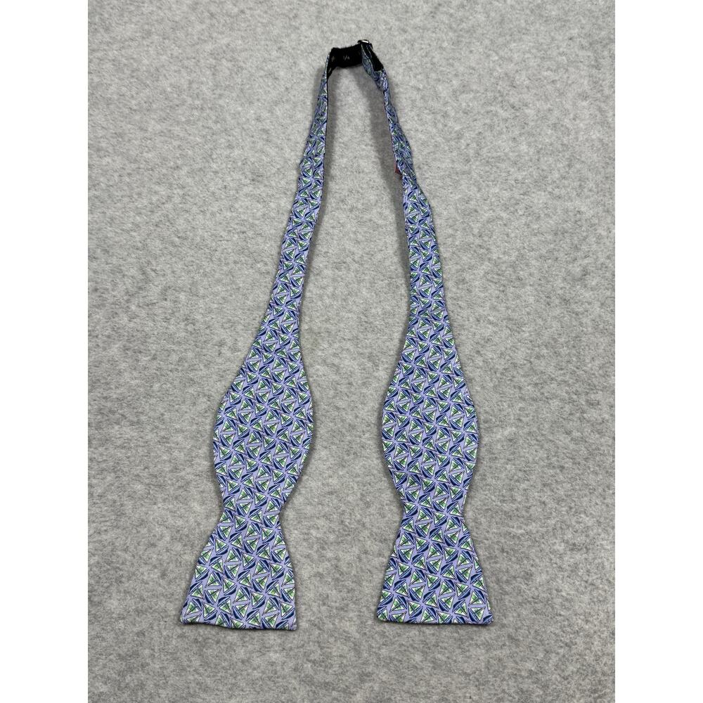 Vineyard Vines Silk Adjustable Sailboat Bow Tie